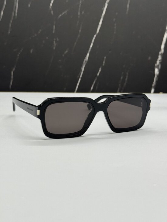 NEW SAINT LAURENT SL611 001 SUNGLASSES BLACK UNISEX EYEWEAR main image 4